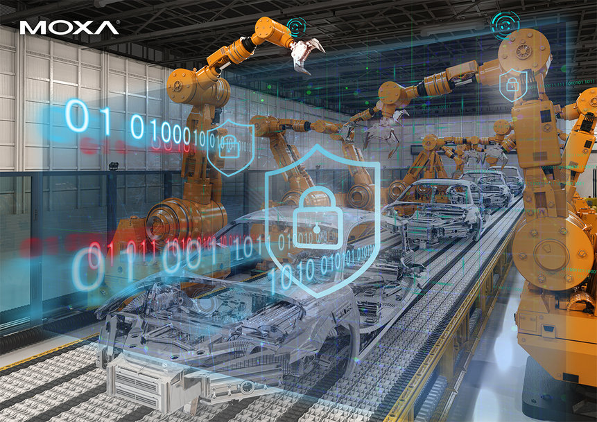 Moxa hjälper användare öka industriell cybersäkerhet vid distansarbete